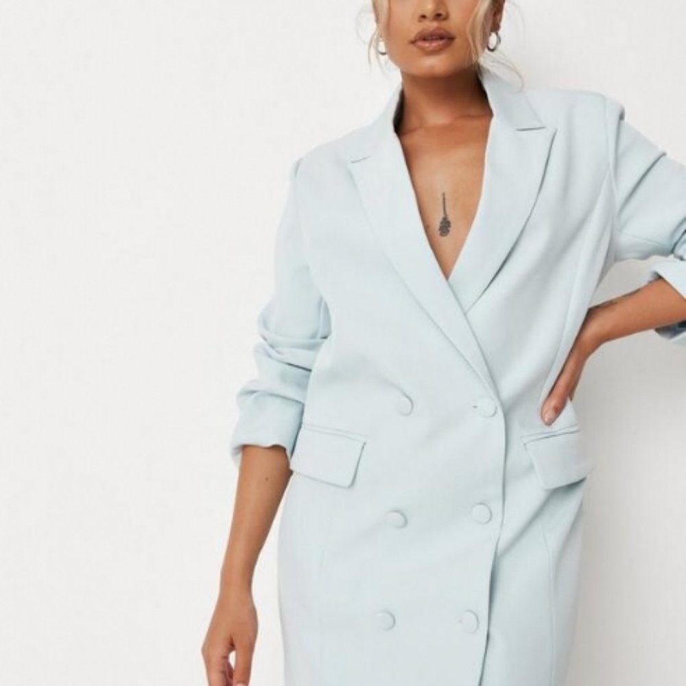 Oversized Boyfriend Blazer Dress